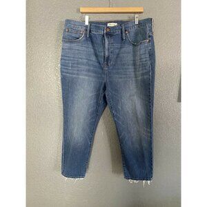 EUC Madewell The Perfect Vintage Crop Jean light W